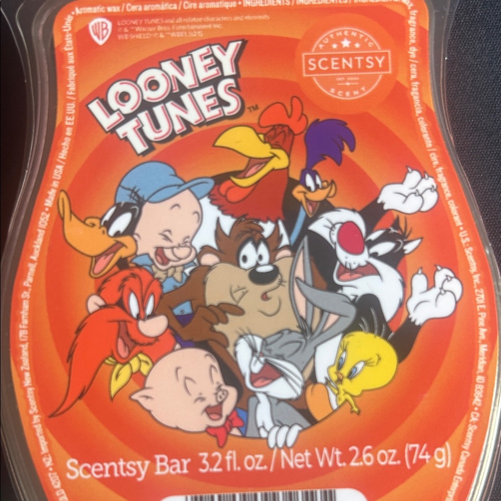 💜Scentsy Wax Trio! Looney Tunes, Monsters Inc. & Willy Wonka! - Picture 5 of 5